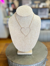 Load image into Gallery viewer, Locally Made Open Hearts (Gold Filled)
