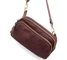 Load image into Gallery viewer, Kylie Double Zip Sling Belt Bag
