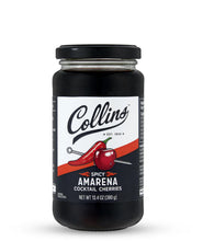 Load image into Gallery viewer, Spicy Amarena Cherries by Collins
