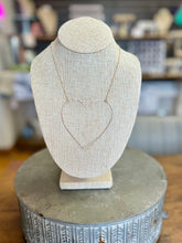 Load image into Gallery viewer, Locally Made Open Hearts (Gold Filled)
