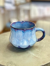 Load image into Gallery viewer, Pottery by Lori Blue and Purple Mug
