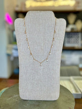 Load image into Gallery viewer, 18K CZ Teardrop Necklace
