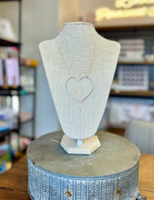 Load image into Gallery viewer, Locally Handmade Open Heart Necklaces (.925 Sterling Silver)

