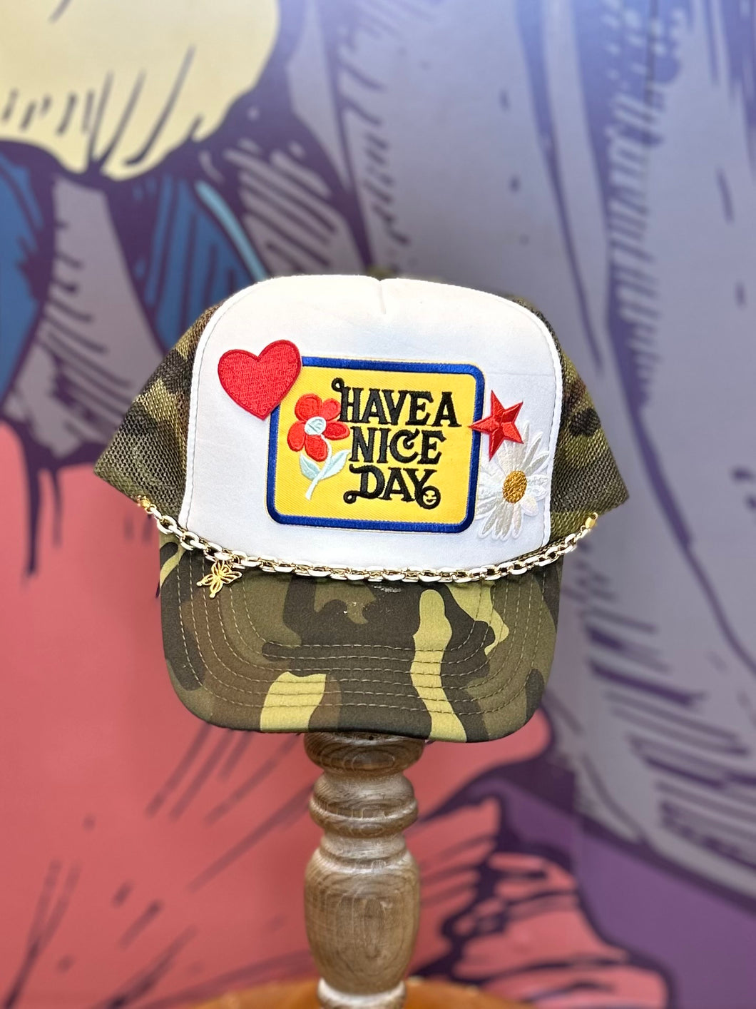 Have a Nice Day Trucker Hat