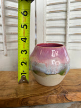 Load image into Gallery viewer, Pottery by Lori Pink Drippy Vase
