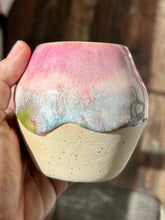Load image into Gallery viewer, Pottery by Lori Pink Drippy Vase

