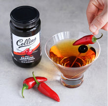 Load image into Gallery viewer, Spicy Amarena Cherries by Collins
