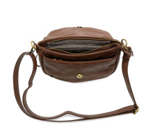 Load image into Gallery viewer, Helene Small Saddle Crossbody Bag
