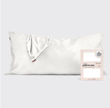 Load image into Gallery viewer, Kitsch Satin Pillowcase in Ivory
