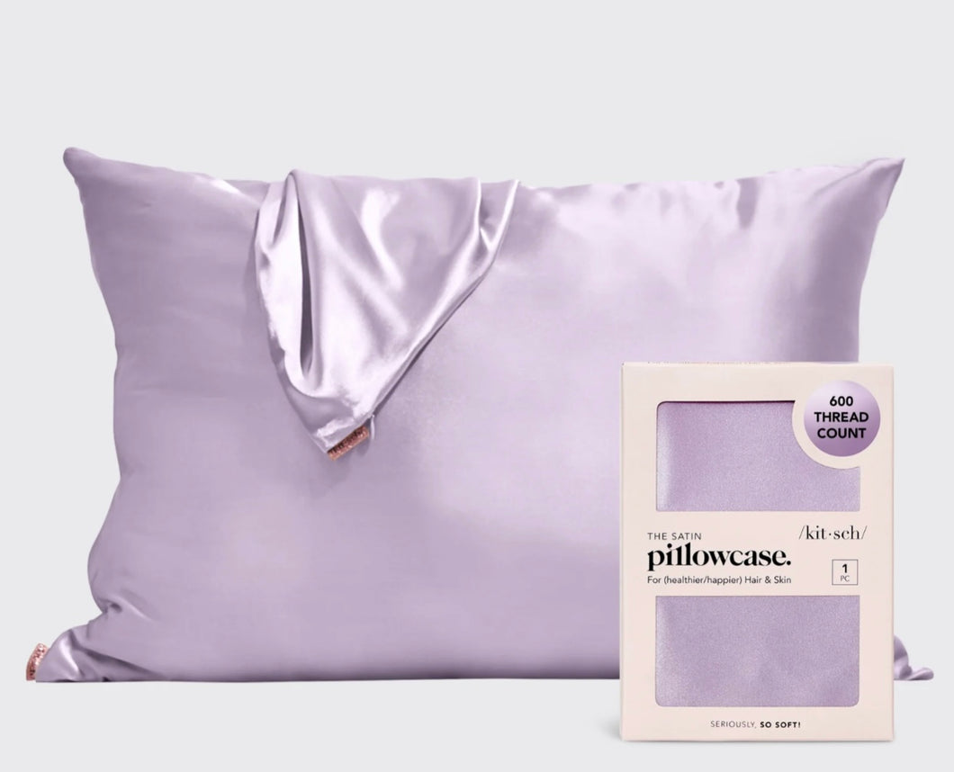 Kitsch Satin Pillowcase - Lavender