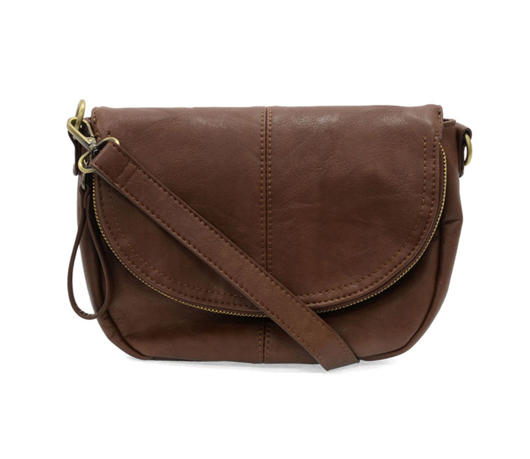 Helene Small Saddle Crossbody Bag