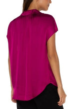 Load image into Gallery viewer, Liverpool Los Angeles Dolman Sleeve Blouse in Fuchsia Kiss
