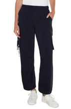 Load image into Gallery viewer, Liverpool Los Angeles Cinch Hem Pull-On Pant in Lunar Blue
