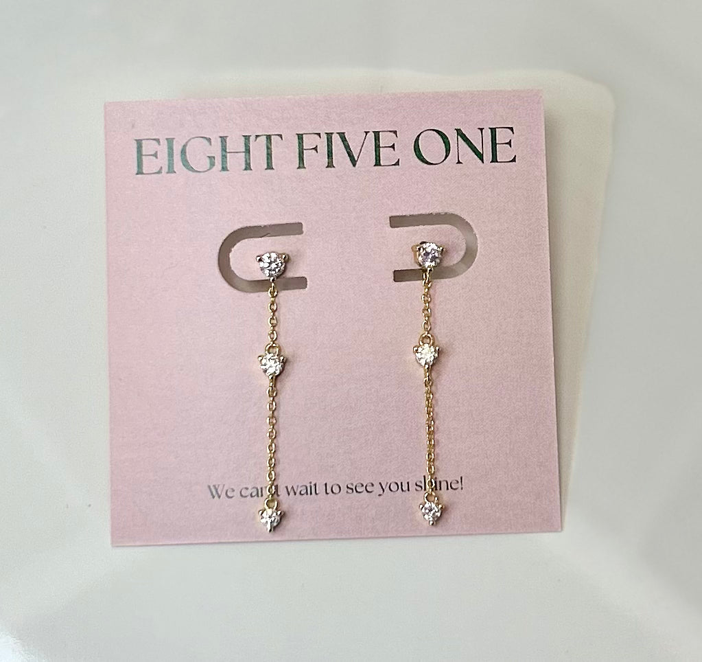 Eight Five One Emery Earrings