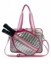 Load image into Gallery viewer, Puffer &amp; Neoprene Style Carry Pickleball Bag
