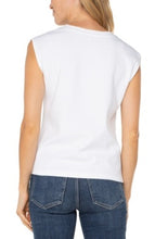 Load image into Gallery viewer, Liverpool Los Angeles Cap Sleeve Dolman V Neck Knit
