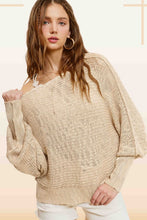 Load image into Gallery viewer, La Miel Lightweight Dolman Sleeve Summer Sweater
