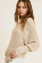 Load image into Gallery viewer, La Miel Lightweight Dolman Sleeve Summer Sweater
