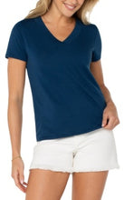 Load image into Gallery viewer, Liverpool Los Angeles Short Sleeve Knit Tee
