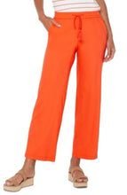 Load image into Gallery viewer, Liverpool Los Angeles Pull On Wide Leg in Clementine
