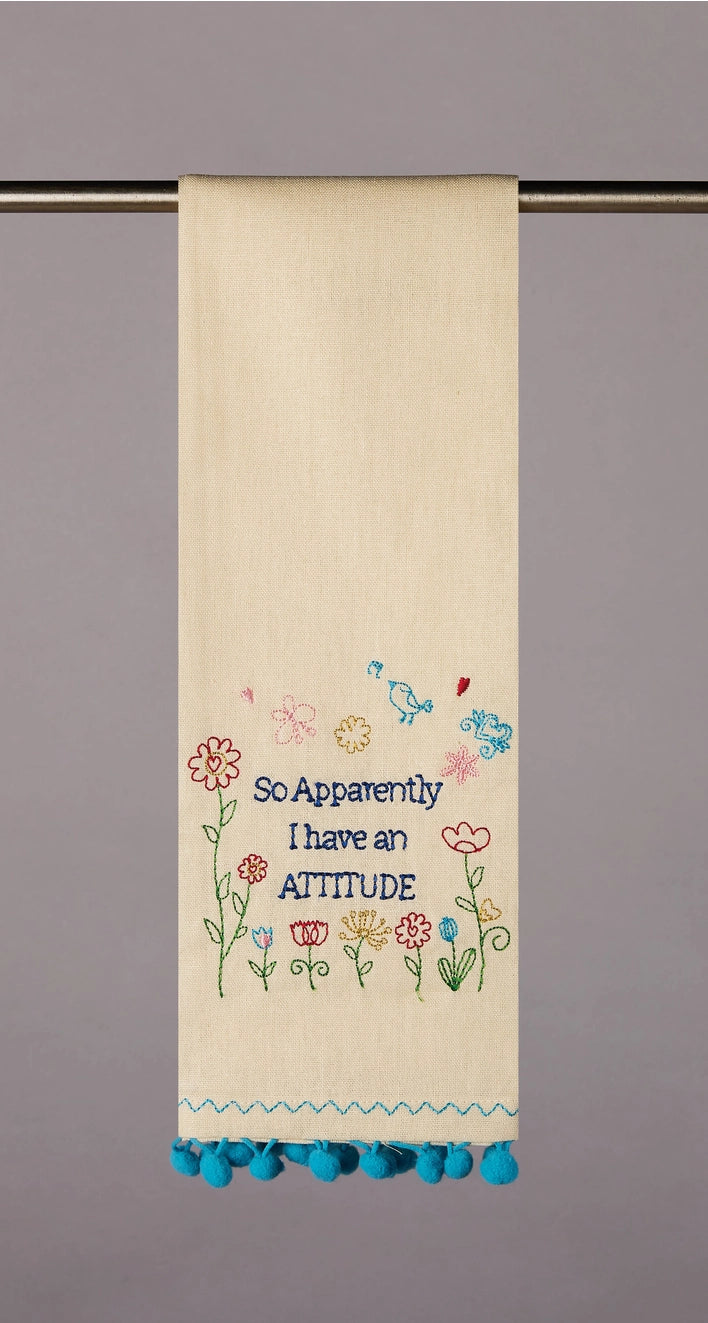 Attitude Problem Kitchen Towel