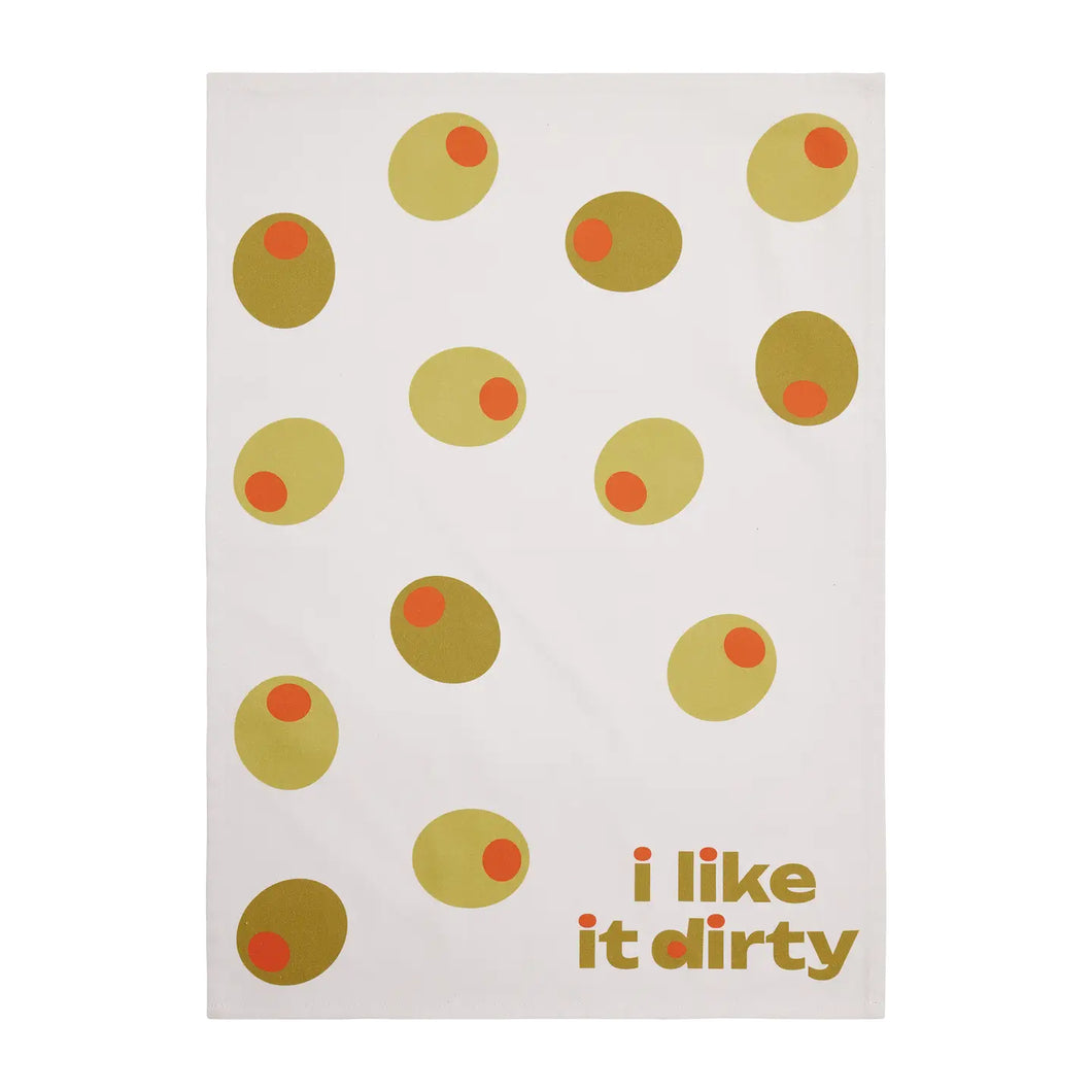 I Like it Dirty Kitchen Towel