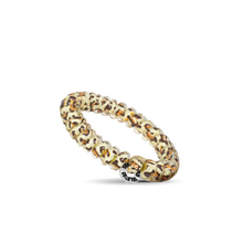Load image into Gallery viewer, Spiral Hair Coils | Small | Leopard Hair Ties
