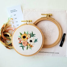 Load image into Gallery viewer, Cozy Harvest Beginner Embroidery Kit
