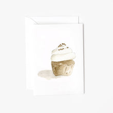 Load image into Gallery viewer, Cupcake mini notecard
