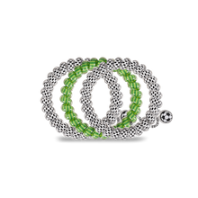 Load image into Gallery viewer, Spiral Hair Coils | Large | Soccer Hair Ties
