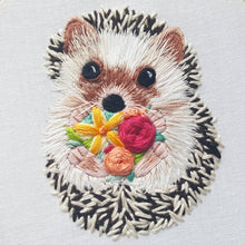 Load image into Gallery viewer, Hedgehog Embroidery Kit
