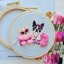 Load image into Gallery viewer, Pawty Time Embroidery Kit
