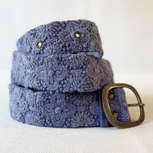 Load image into Gallery viewer, Azure Seas Embroidered Wool Belt
