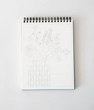 Load image into Gallery viewer, Floral Watercoloring Book - Outlines with Video Tutorials
