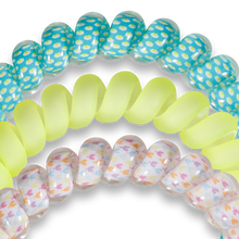 Load image into Gallery viewer, Spiral Hair Coils | Large | Tennis Hair Ties
