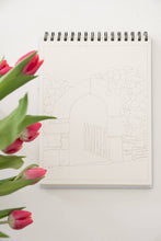 Load image into Gallery viewer, Landscape Watercoloring Book-21Outlines with Video Tutorials
