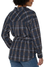 Load image into Gallery viewer, Belted Shirt Jacket
