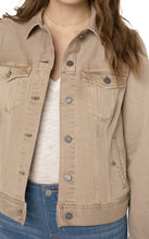 Load image into Gallery viewer, Liverpool Los Angeles Classic Jean Jacket in Biscuit Tan
