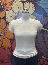 Load image into Gallery viewer, Lace Topped Tee
