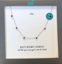 Load image into Gallery viewer, Celestial Gemstone Necklace
